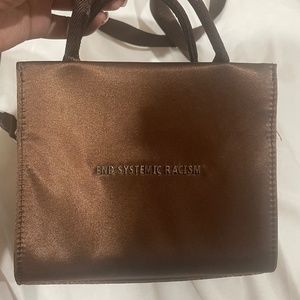 Brandon Blackwood Satin Tote ( AUTHENTIC)